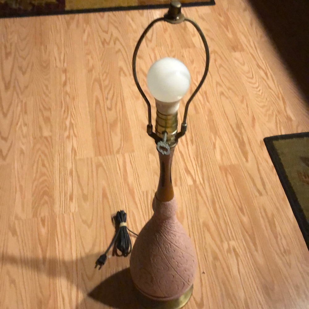 1950s Mid-Century Modern Atomic Table Lamp